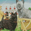 Scottish And Skye Terrier Art Diamond Painting