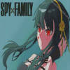 Spy X Family Yor Forger Anime Poster Diamond Painting