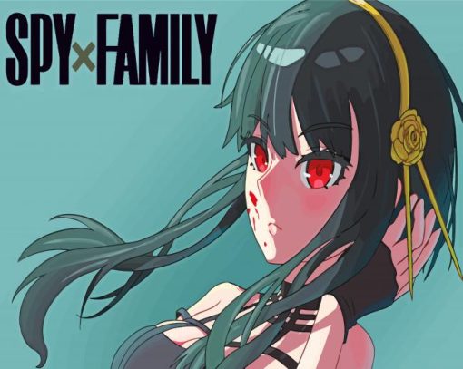 Spy X Family Yor Forger Anime Poster Diamond Painting