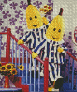 The Bananas In Pajamas Diamond Painting