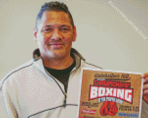 The Professional Boxer Virgil Hill Diamon dPainting