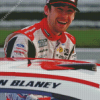 The Race Driver Ryan Michael Blaney Diamond Painting