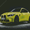 Yellow BMW M4 Diamond Painting