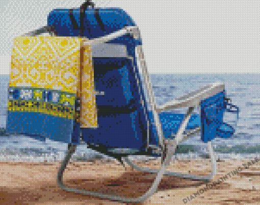 Aesthetic Beaches Chairs Diamond Painting