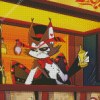 Aesthetic Hazbin Hotel Husker Diamond Painting