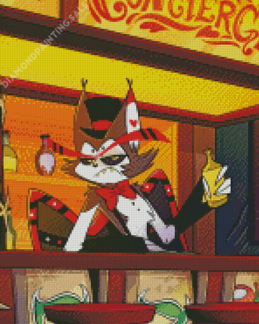 Aesthetic Hazbin Hotel Husker Diamond Painting