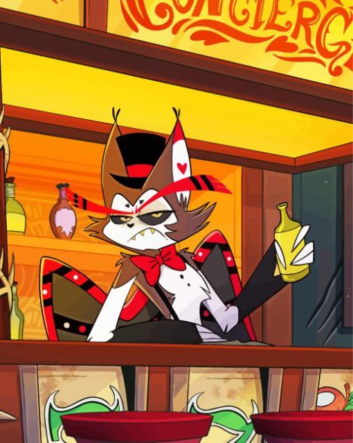 Aesthetic Hazbin Hotel Husker Diamond Painting