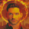 Aesthetic Lucifer Morningstar 5D Diamond Painting