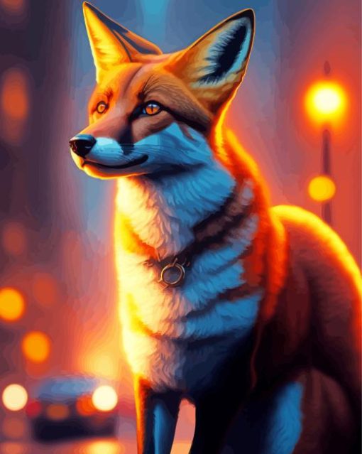 Aesthetic Red Fox 5D Diamond Painting