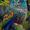 Aesthetic Owl Diamond Painting
