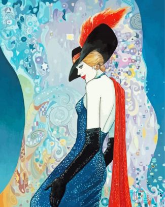 Cool Lady By Helena Lam Diamond Painting
