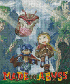 The Characters From Made In Abyss Poster For Diamond Painitng