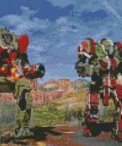 Mechwarrior 5 5D Diamond Painting