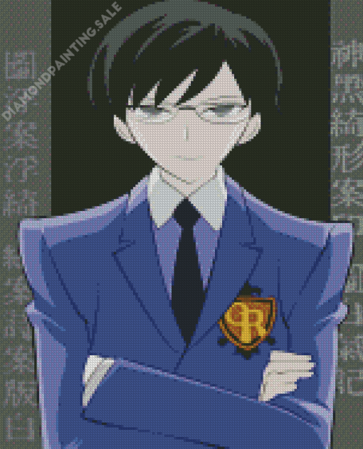 Classy Ootori Kyoya Anime For Diamond painting