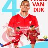 Virgil Van Dijk Soccer Player 5D Diamond Painting