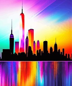 Aesthetic Colorful New York Art 5D Diamond Painting