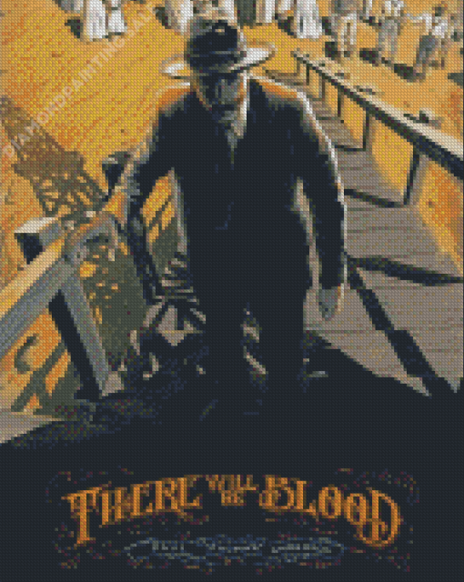 There Will Be Blood Movie Poster 5D Diamond Painting