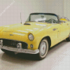 Yellow 1956 Thunderbird 5D Diamond Painting