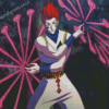 Hisoka Morow Hunter x Hunter diamond painting