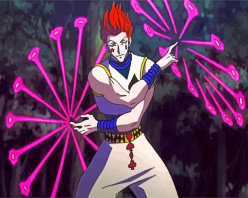 Hisoka Morow Hunter x Hunter diamond painting