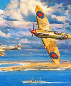 Aesthetic Spitfires 5D Diamond Painting