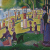 A Sunday Afternoon by Georges Seurat 5D Diamond Painting