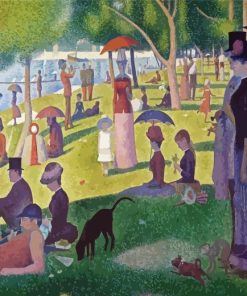 A Sunday Afternoon by Georges Seurat 5D Diamond Painting