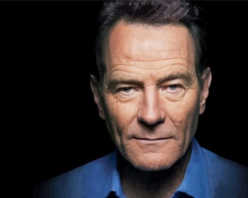 Actor Bryan Cranston Face 5D Diamond Painting