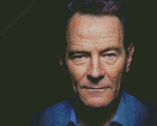 Actor Bryan Cranston Face 5D Diamond Painting