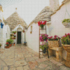 Alberobello Town in Italy 5D Diamond Painting