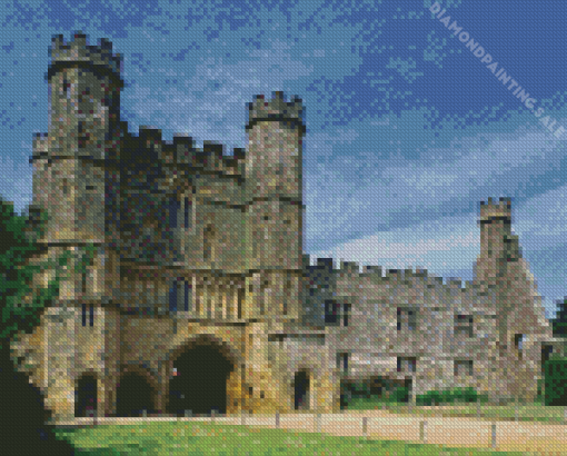 Battle Abbey Landmark 5D Diamond Painting