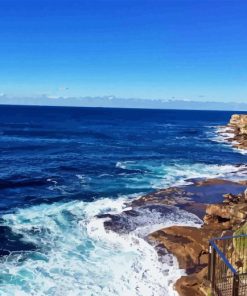 Bondi To Coogee Walk in Australia 5D Diamond Painting