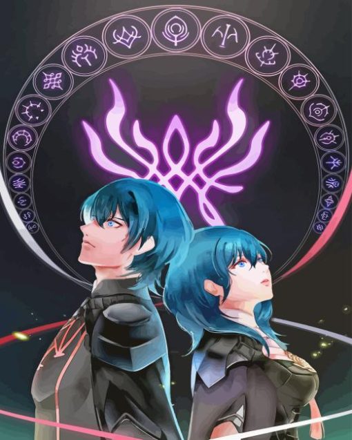 Byleth Male and Female 5D Diamond Painting