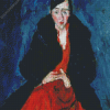 Chaim Soutine Portrait of Madeleine Castaing 5D Diamond Painting