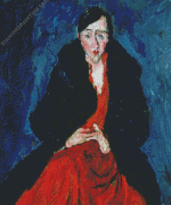 Chaim Soutine Portrait of Madeleine Castaing 5D Diamond Painting