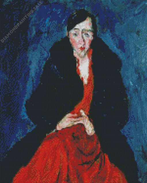 Chaim Soutine Portrait of Madeleine Castaing 5D Diamond Painting