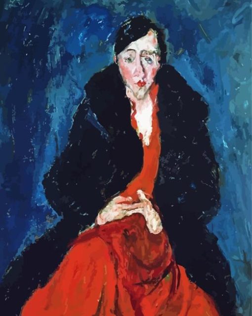 Chaim Soutine Portrait of Madeleine Castaing 5D Diamond Painting