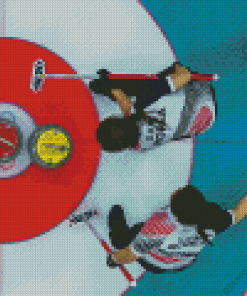 Curling Players 5D Diamond Painting