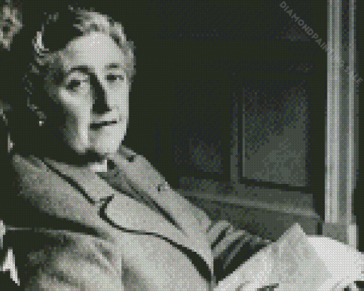 Dame Agatha Mary Christie 5D Diamond Painting