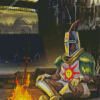 Dark Souls Solaire 5D Diamond Painting