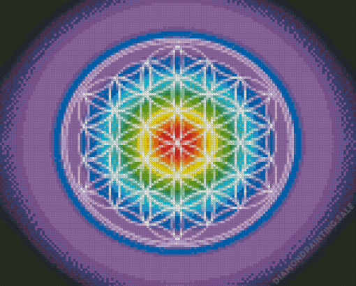 Flower of Life 5D Diamond Painting