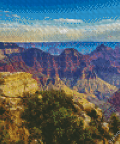 Grand Canyon North Rim Landscape 5D Diamond Painting