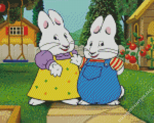 Max and Ruby 5D Diamond Painting