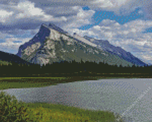 Mount Rundle 5D Diamond Painting