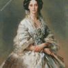 Portrait of Empress Maria by Winterhalter 5D Diamond Painting
