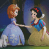 Sofia And Snow White 5D Diamond Painting