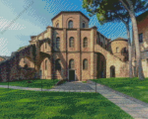 Basilica Of San Vitale in Ravenna 5D Diamond Painting