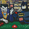 Batman And Joker Playing Poker 5D Diamond Painting