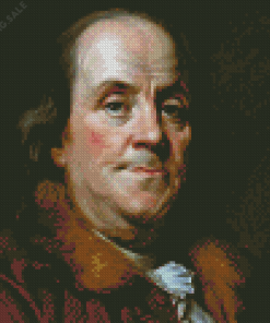 Ben Franklin Portrait 5D Diamond Painting
