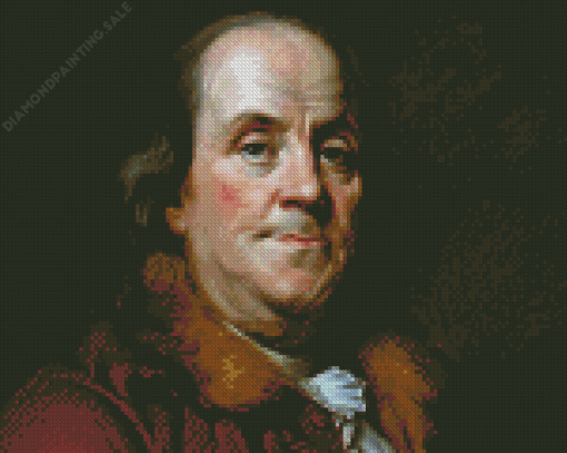 Ben Franklin Portrait 5D Diamond Painting